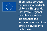 Proyecto cofinanciado mediante el fondo europeo de desarrollo Regional