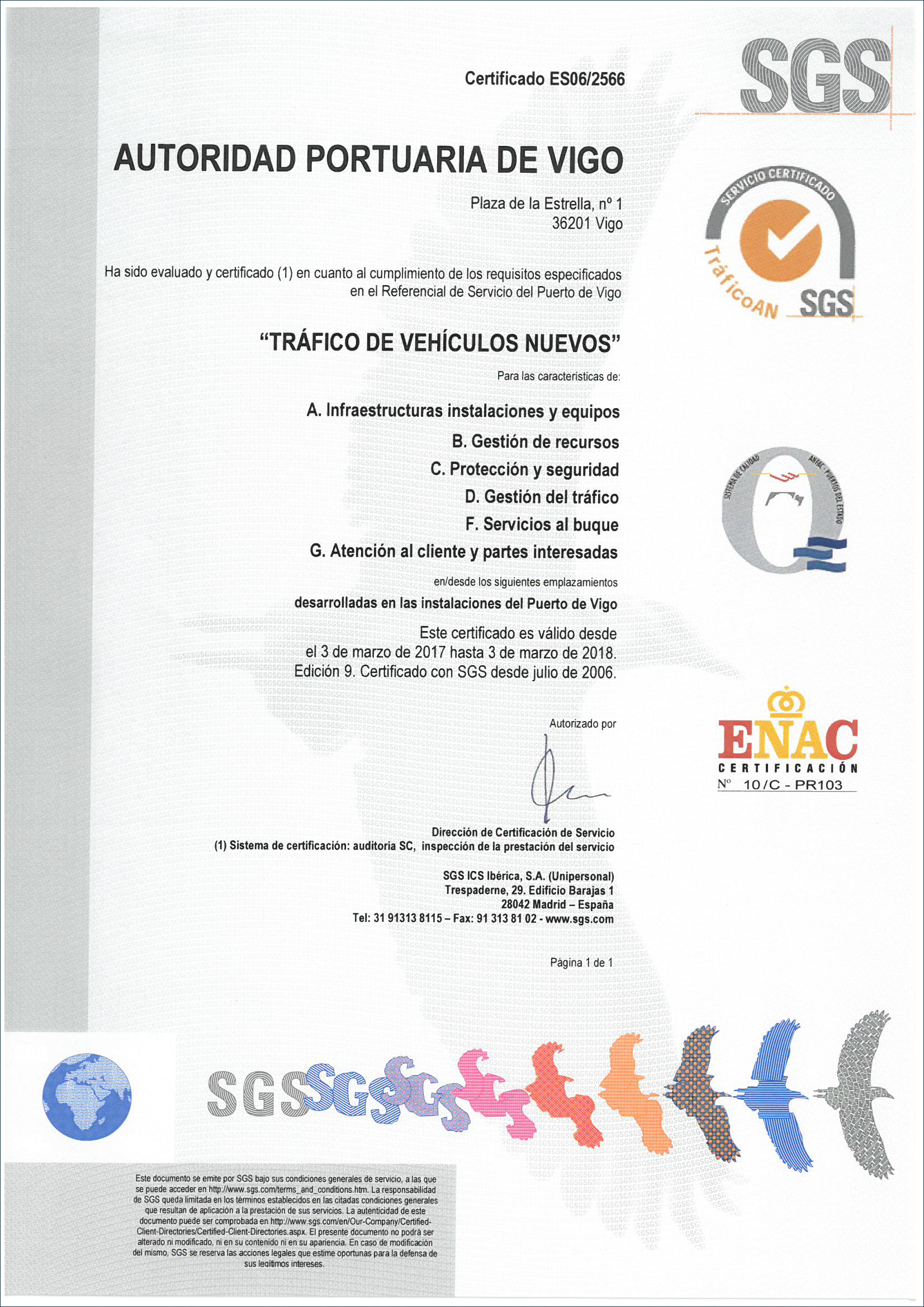 Certificado EMAS