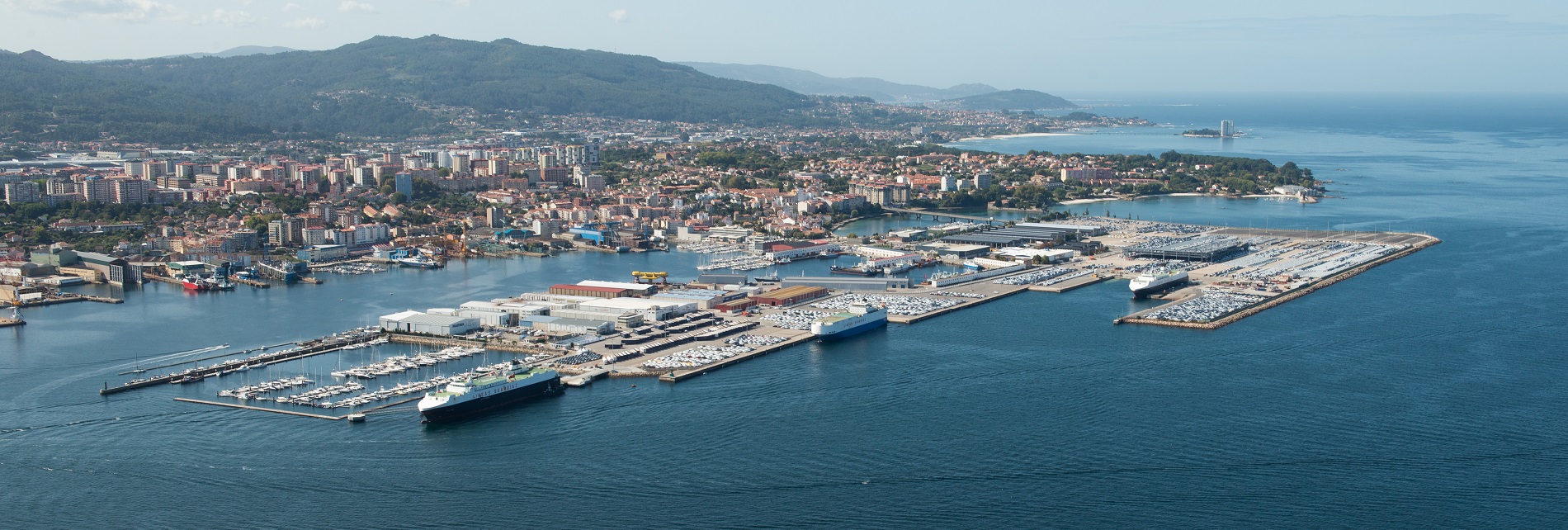 Bienvenidos al puerto de Vigo