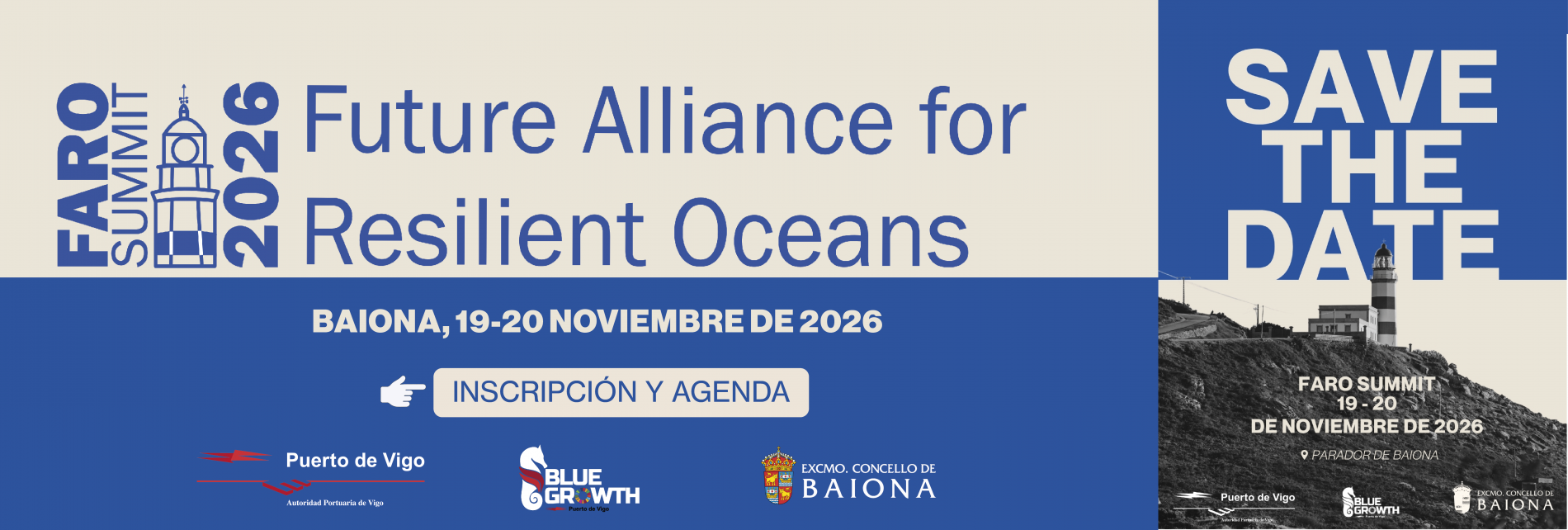 FARO Summit 2026, Baiona 19-20 Noviembre