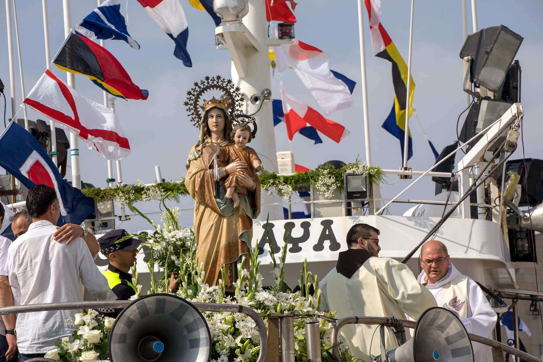 Procesión Marítima Virgen del Carmen