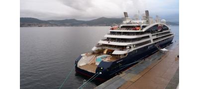 EL PUERTO DE VIGO RECIBE LA VISITA INAUGURAL DEL CRUCERO DE ULTRALUJO LE CHAMPLAIN