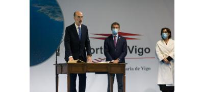 O presidente da Xunta asistiu hoxe á toma de posesión do novo presidente da Autoridade Portuaria de Vigo
