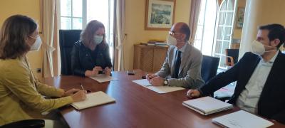 AUTORIDAD PORTUARIA DE VIGO Y CONCELLO DE SALVATERRA  AVANZAN EN EL PROYECTO CONSTRUCTIVO DEL APARTADERO FERROVIARIO DE LA…