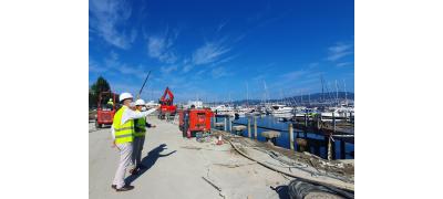 VÁZQUEZ ALMUIÑA VISITA LAS OBRAS DE MEJORA DEL PASEO DE LAS AVENIDAS Y DESTACA LAS MEDIDAS MEDIOAMBIENTALES DE PROTECCIÓN DEL…