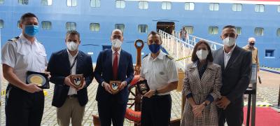 EL PUERTO DE VIGO RECIBE LA ESCALA INAUGURAL DEL CRUCERO BOREALIS