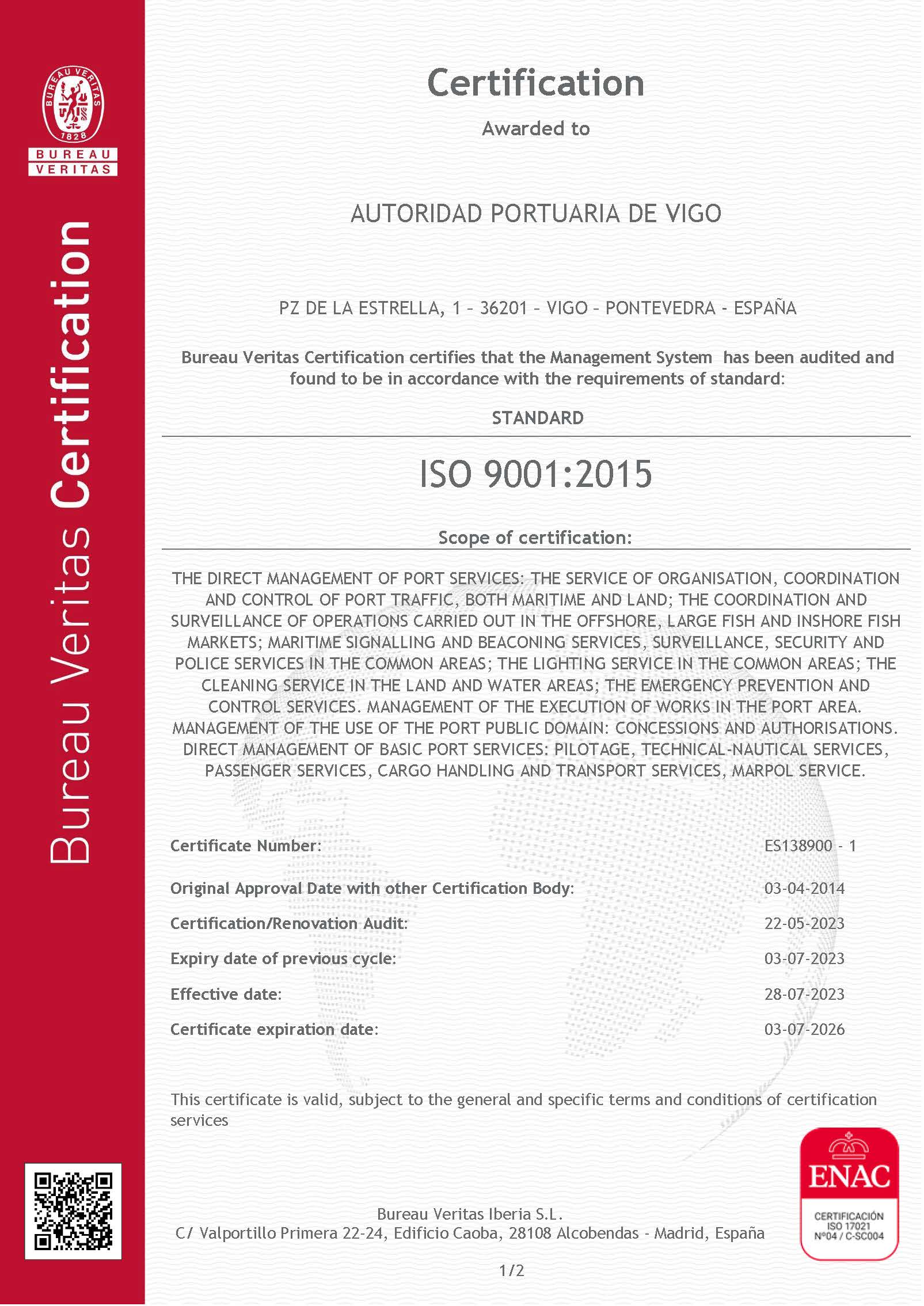 Certificado ISO 9001_2022 inglés